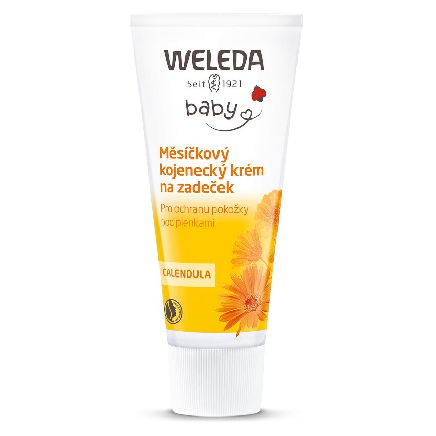 WELEDA Nechtíkový dojčenský krém na zadoček, 30 ml