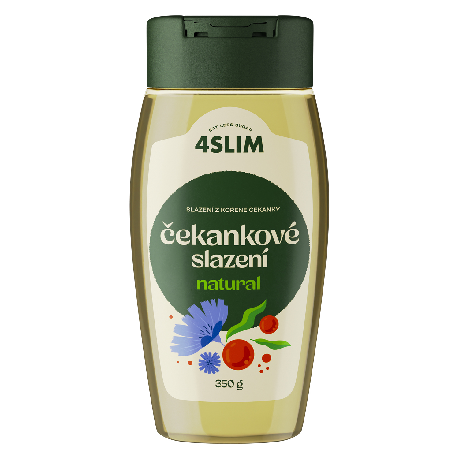 4Slim Sladidlo z čakanky natural (350 g)