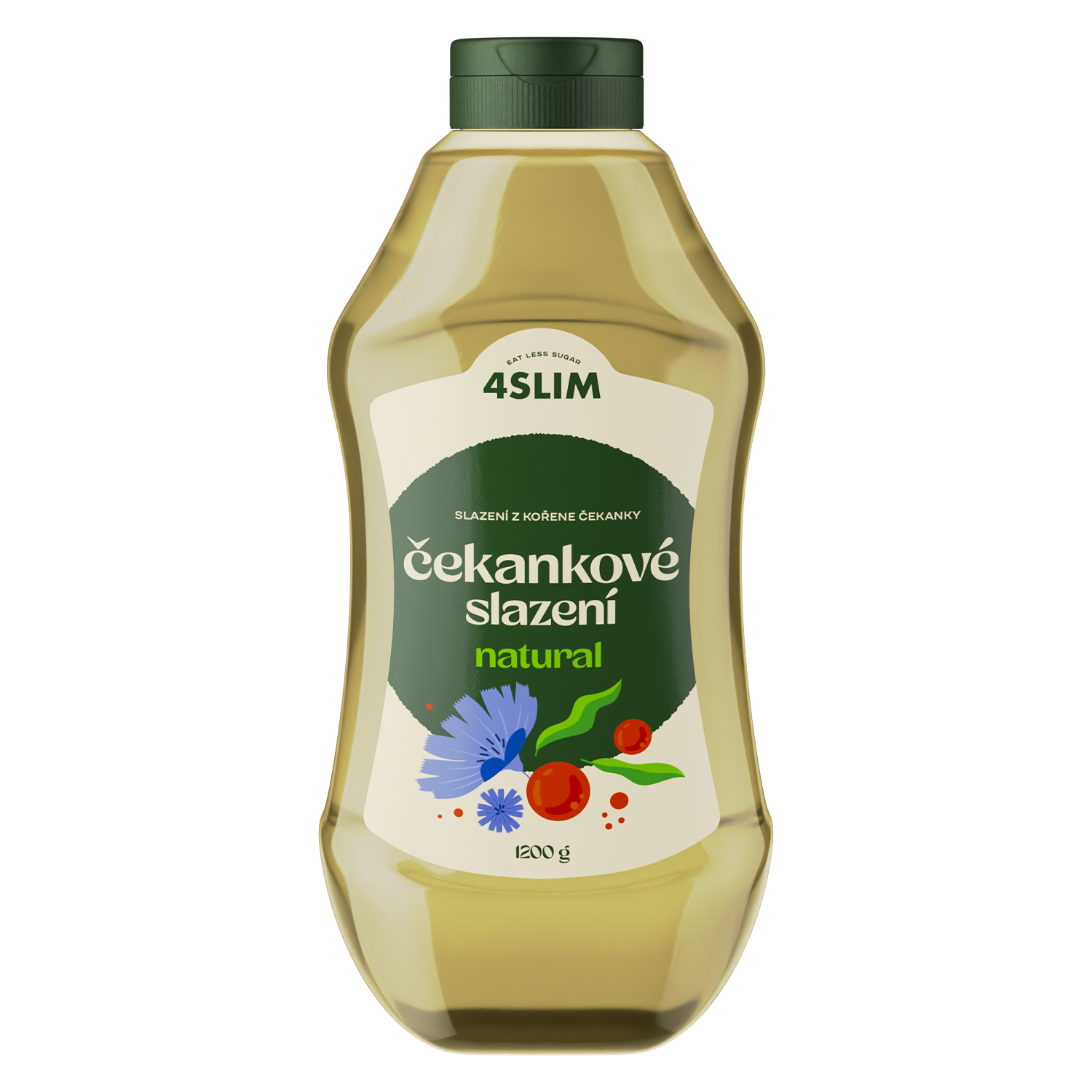 4Slim Sladidlo z čakanky natural (1,2 kg)