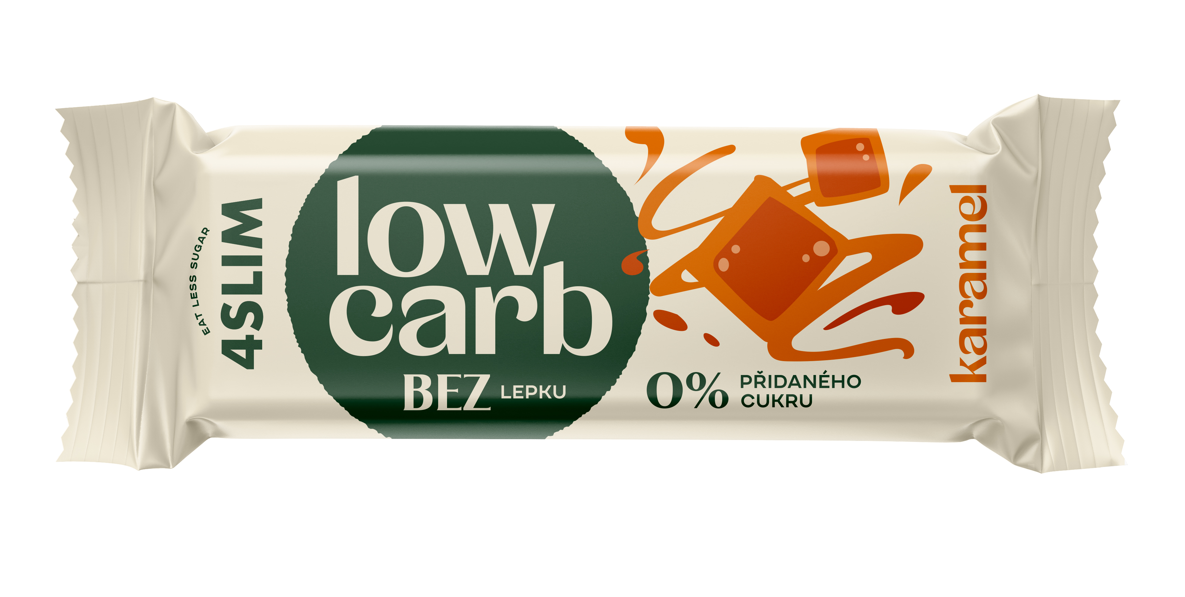 4Slim LOW CARB karamel (35 g)