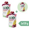 2+1 ZADARMO: Good Gout BIO Hruška Williams s červenou repou (120 g)