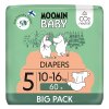 Moomin Baby 5 Maxi+ 10–16 kg (2 ks), eko plienky