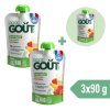 2+1 ZADARMO: Good Gout BIO Ovsený dezert s jahodou a banánom (90 g)