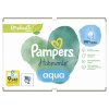 Pampers Harmonie Aqua Platic Free Detské vlhčené obrúsky (9× 48 ks)