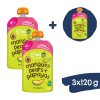 2+1 ZADARMO: Ella's Kitchen BIO Mango, hruška a papája (120 g)