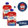 2+1 ZDARMA: Ella's Kitchen BIO Nemliečny ryžový nákyp s banánmi a jahodami (80 g)