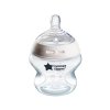Tommee Tippee Natural Start Samosterilizačná Dojčenská Fľaša s ANTI-COLIC cumlíkom Pomalý Prietok 150 ml 0m+