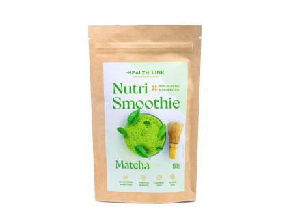 NutriSmoothie matcha predná strana