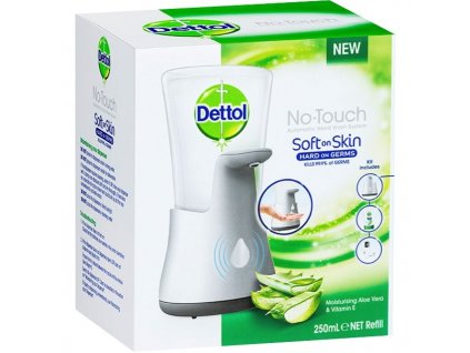 DETTOL Bezdotykový dávkovač mydla Aloe Vera a vitamín E 250 ml