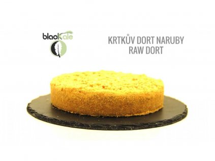 Krtkův dort naruby - raw dort