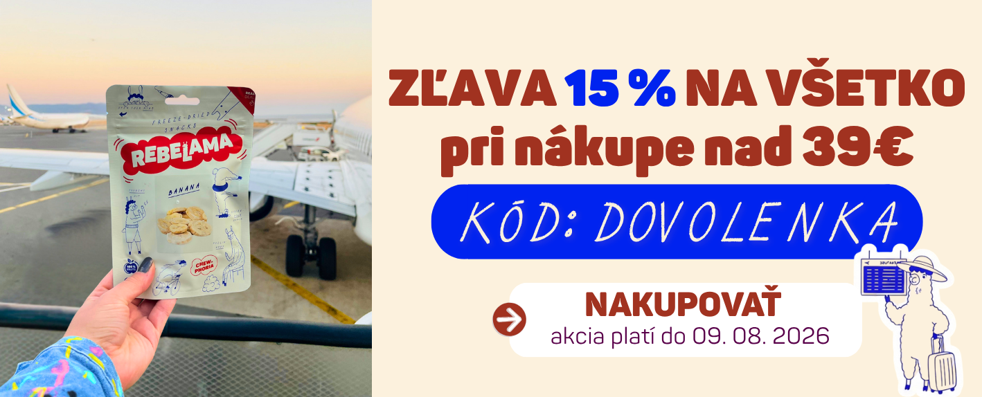 ZĽAVA 15 % NA VŠETKO