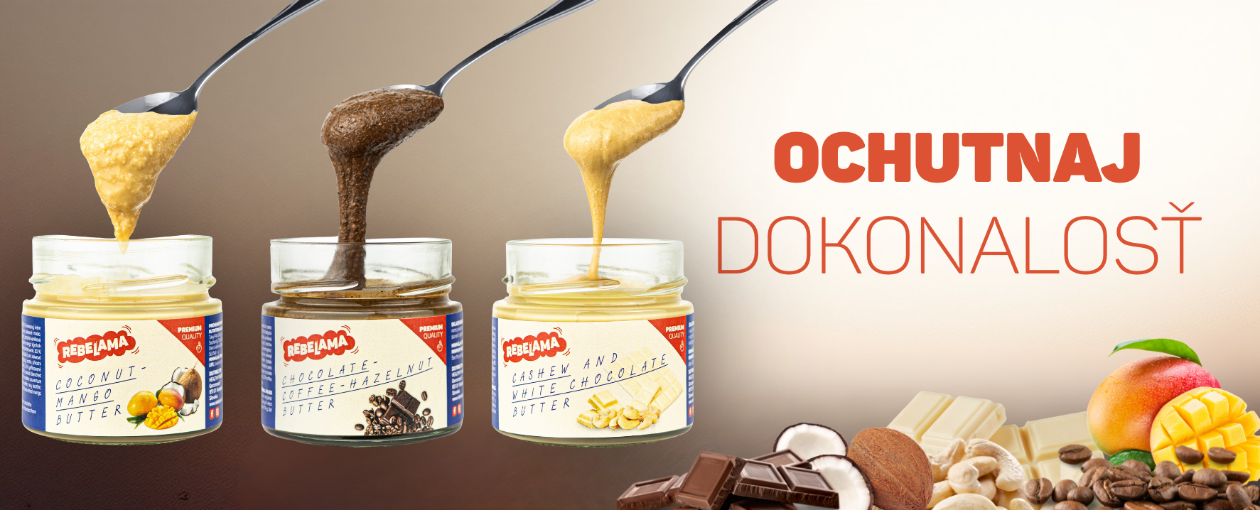 Orieškové maslá