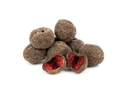 Lyofilizované ( mrazom sušené ) višne v horkej čokoláde 1000g