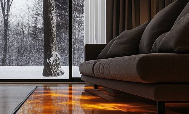 Těžká skříň na topné fólii? Jak zařídit interiér, abyste si nezničili podlahu