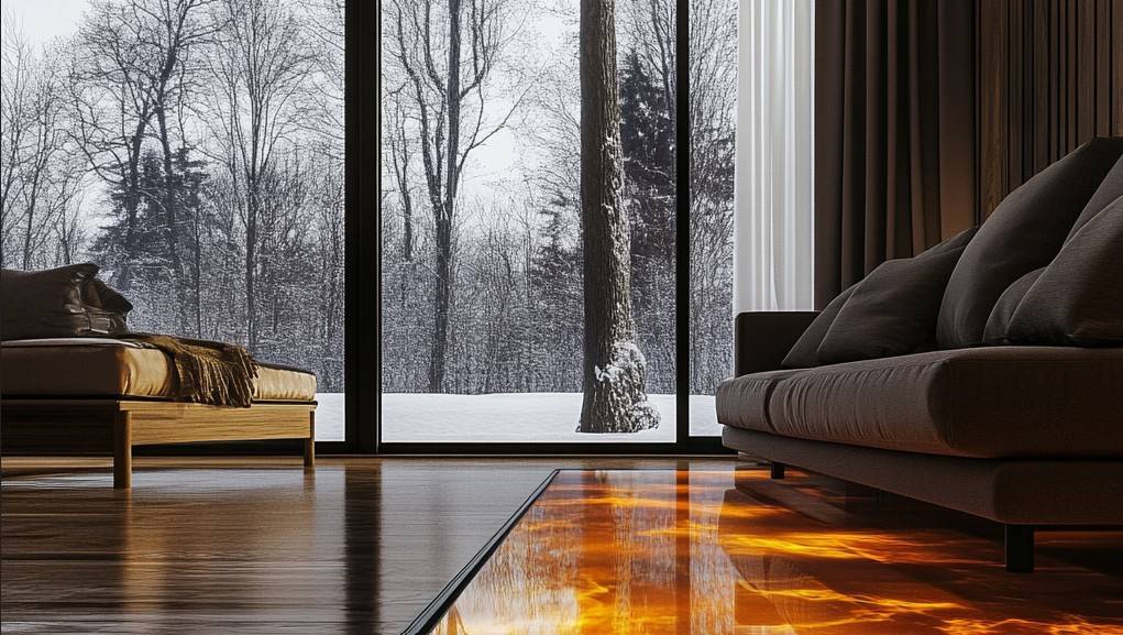 Instalace topné fólie Heat Decor pod těžký nábytek na nožičkách