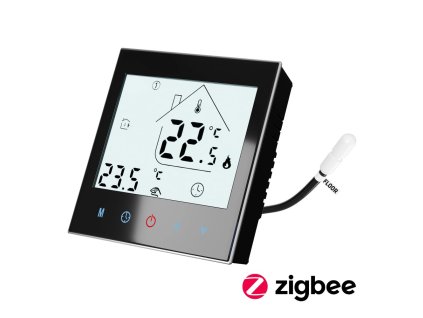 Termostat HD T1000.Z.W Zigbee 3.0 cerny