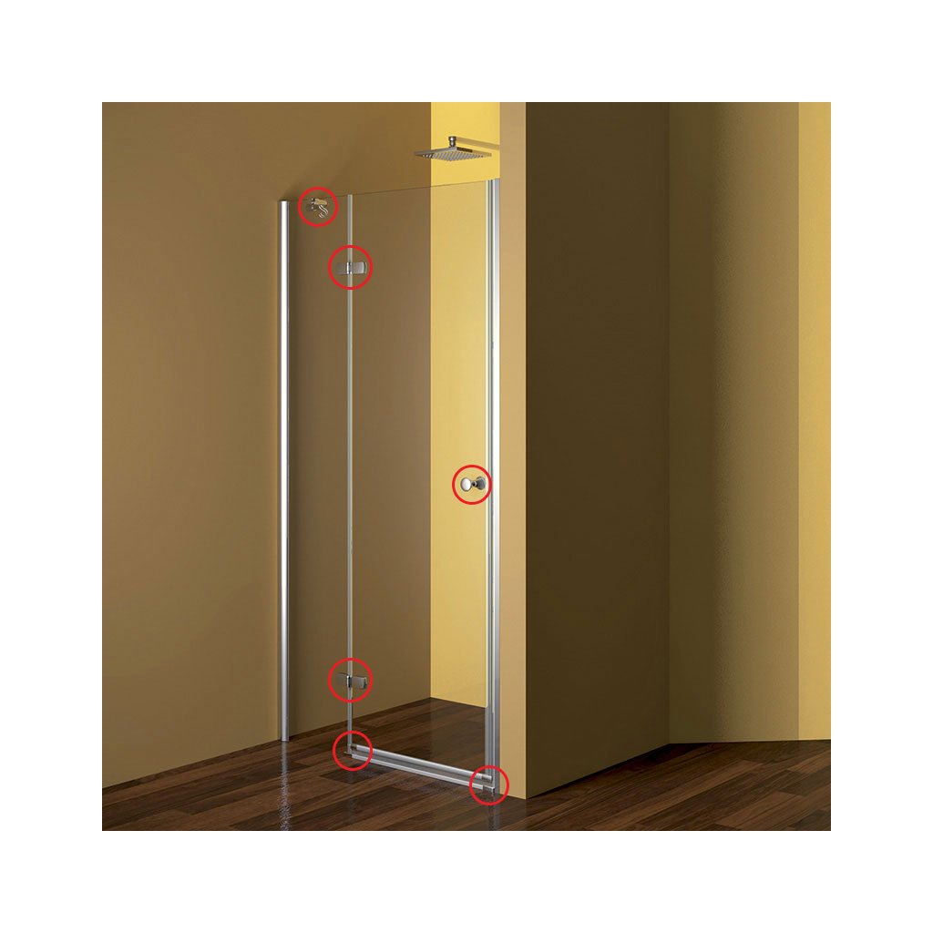 267119 1 mereo kovanie ovalne pre sprchove dvere lista pant ck10111e ck10211e ck10311e ck10411e komplet mer ck90