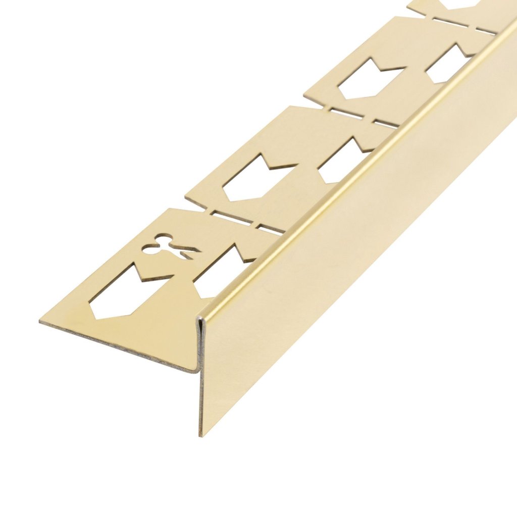 324209 8 rea nerezova spadova lista lava dlzka 1400 mm zlata leskla rea k3223