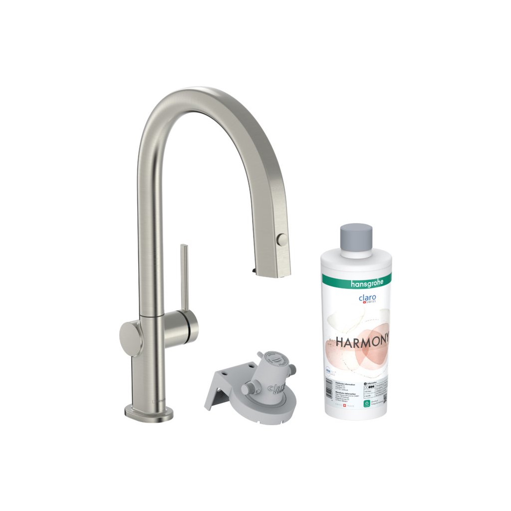 491783 hansgrohe aqittura m91 filtersystem 210 vytahovaci vytok 1jet startovacia sada vzhlad nerezu han 76801800