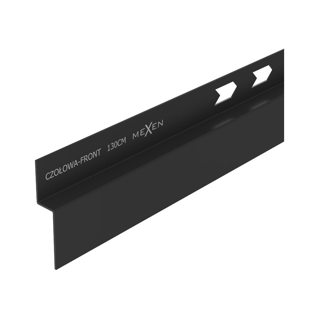 Mexen Line-B lišta 130 cm, černá matná, 187003130U