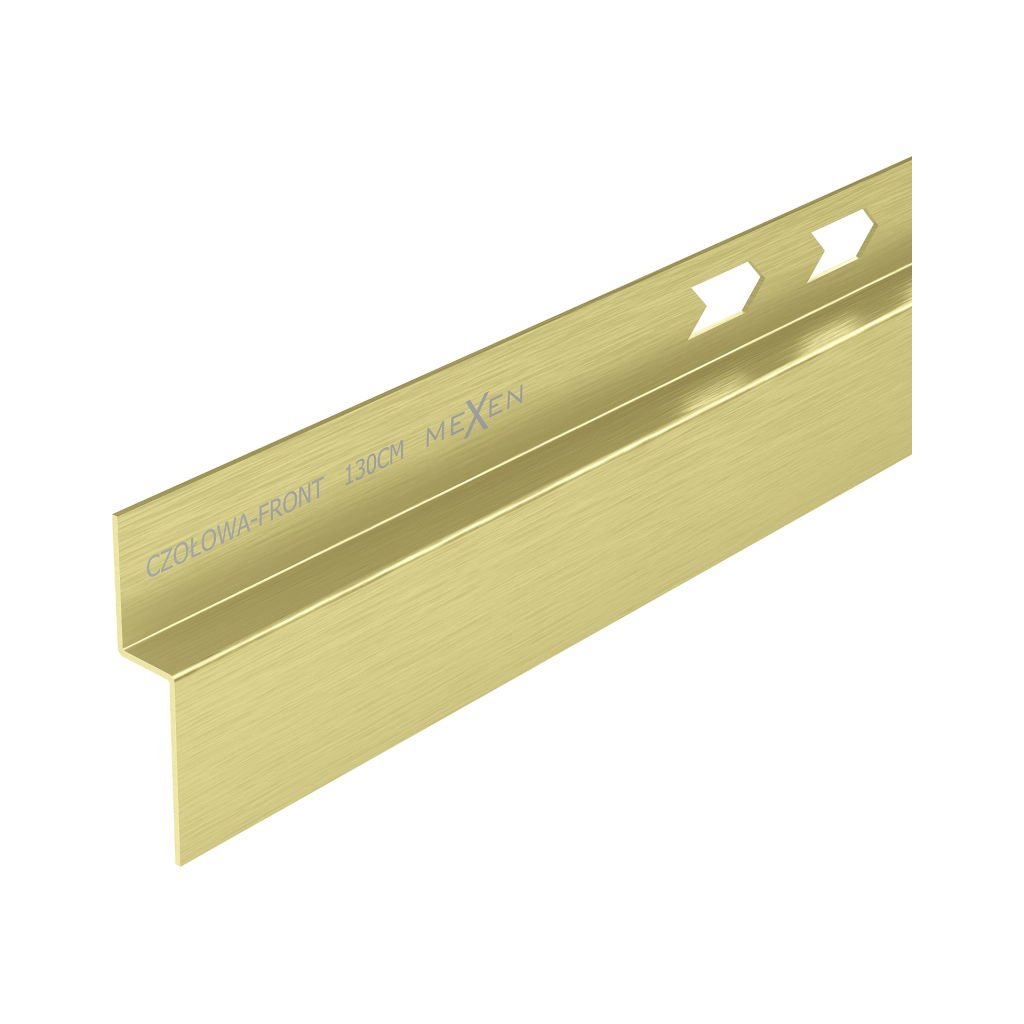Mexen Line-B lišta 130 cm, zlatá matná, 185503130U