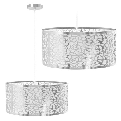 Toolight, závěsné svítidlo ve stylu glamour 1xE27 APP1016-3CP, chromová, OSW-05874