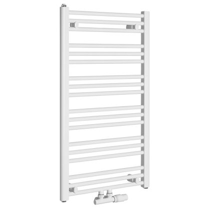 Bruckner, ALBRECHT topné těleso 600x930 mm, středové připojení, bílá, 600.116.4