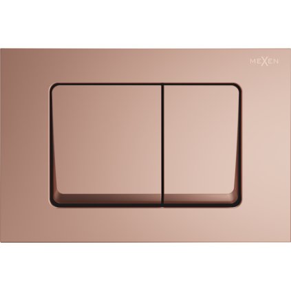 Mexen FENIX 10 - splachovací tlačítko pro Mexen modul FENIX XS, růžové zlato, 601005
