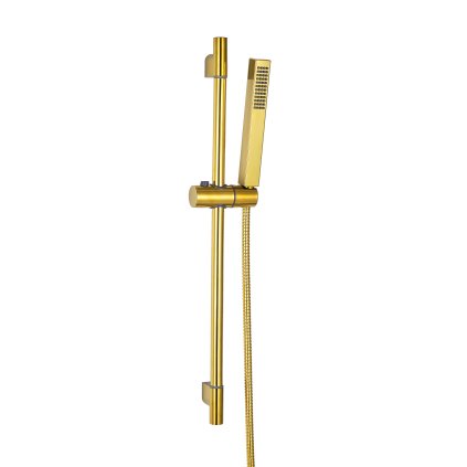 212805 invena glamour trend sprchova sada so stlpom a 1 funkcnou rucnou sprchovou hlavicou zlata leskla inv au 05 z09 s