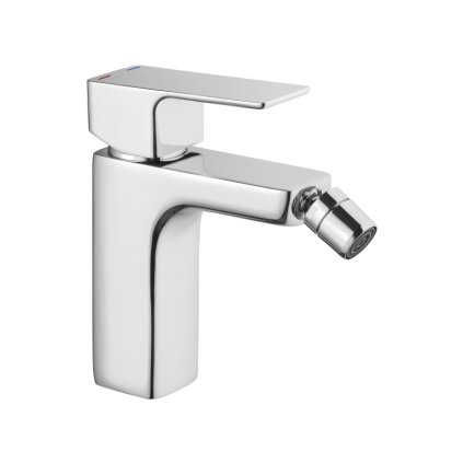 Invena Nyks, stojánková bidetová baterie, chrom lesklý, INV-BB-28-001-S