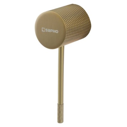 Sapho, SOLARIS nástěnná vanová baterie, černá matná, WD008G-1