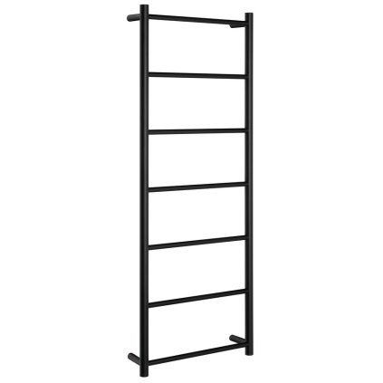 Sapho, SCHICK nástěnný držák ručníků, kulatý, černý matný, SH500B