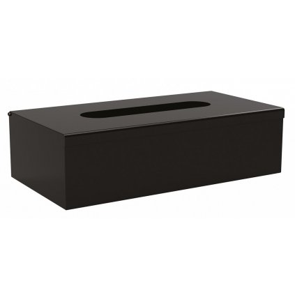 230799 sapho kleenex box 250x130x75mm cierna xp009b