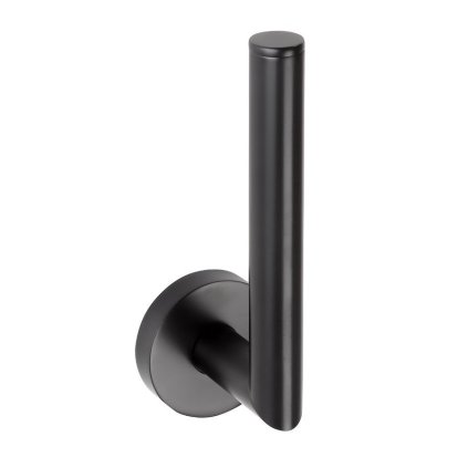 Sapho, X-ROUND BLACK držák toaletního papíru rezervní, černý, XR701B