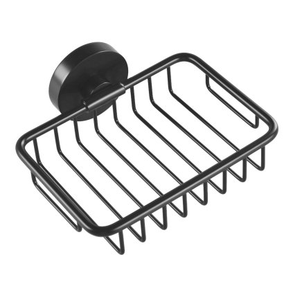 Sapho, X-ROUND BLACK mýdlenka, 140x55x125mm, černý, XR801B