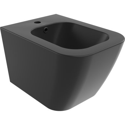 Mexen Madox, závěsný bidet 515x365x320 mm, černá matná, 35155170