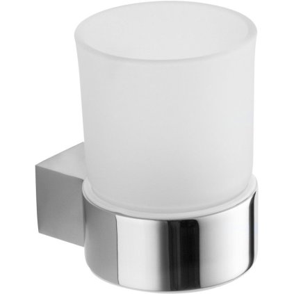 Mexen Adox, nástěnná sklenice na kartáčky, chromová, 7018238-00