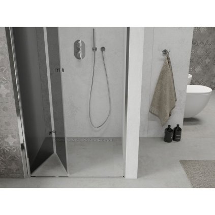 57007 mexen lima skladacie sprchove dvere do otvoru 80 x 190 cm 6mm sede sklo chromovy profil seda 856 080 000 01 40