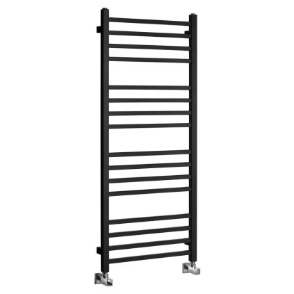 232245 sapho metro vykurovacie teleso 500x1200 mm cierna matna ir410b