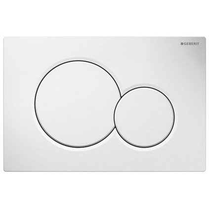 Geberit Sigma01 - Ovládací tlačítko SIGMA01, alpská bílá 115.770.11.5