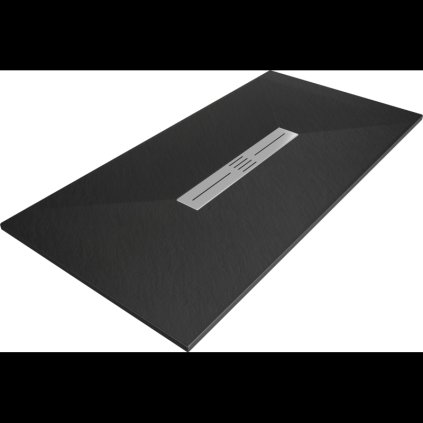 Mexen Toro, SMC obdélníková sprchová vanička 150 x 90 cm, černá matná, 43709015