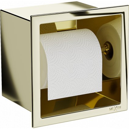 202578 mexen x wall p zapusteny drziak na toaletny papier zlata leskla 1953