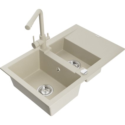 233205 3 mexen gaspar granitovy drez 737x475x177 mm 1 5 komorovy bezova bateria duero bezova 6507 69 671600 69