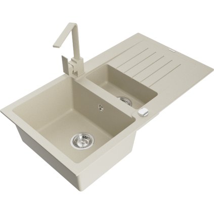 231792 3 mexen matias granitovy drez 900x505x200 mm 1 5 komorovy a bezova bateria rita bezova 6502 69 670300 69