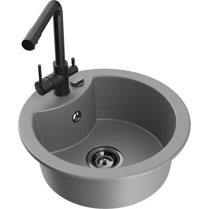 235491 3 mexen diego 1 komorovy granitovy drez 488x488x167 mm cierna bateria duero seda 6512 71 671600 70 b