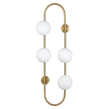 Toolight, nástěnné svítidlo 4xG9 APP1139-1W, zlatá lesklá, OSW-14009