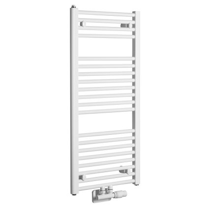 Sapho, DIRECT otopné těleso se středovým připojením 450x960 mm, 447 W, bílá