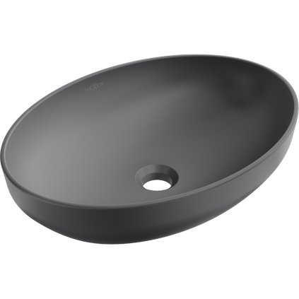 Mexen Cornelia, umyvadlo na desku 50 x 36 cm, tmavě šedá matná, 21885071