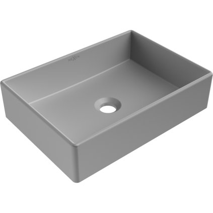 Mexen Goya, umyvadlo na desku 45 x 32 cm, světle šedá matná, 22184561