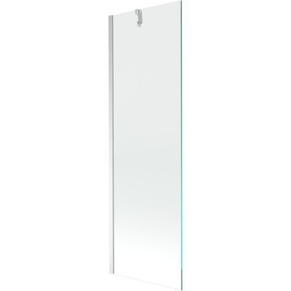 Mexen Next, vanová zástěna 1-křídlová 60 x 150 cm, fixní křídlo, 6 mm čiré sklo, chromový profil, 895-060-000-00-00-01